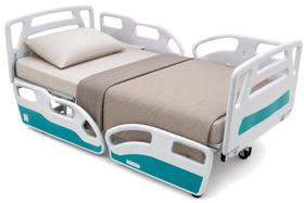 Cama Hospitalar Motorizada 8 Movimentos Regulagem de Altura do Leito Luxo com Colchão 1033 AS Cama Hospitalar Motorizada 8 Movimentos Regulagem de Altura do Leito Luxo com Colchão 1033 AS