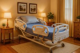 Cama Hospitalar Motorizada com Colchão Regulagem de Altura até 200kg Cama Hospitalar Motorizada com Colchão Regulagem de Altura até 200kg