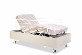 Cama Hospitalar Motorizada com Elevação do Leito Medical-Confort Pilati c/ Colchão Original Pilati c/ Rodas c/ Grades