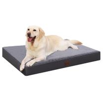 Cama impermeável para cães Caixa ortopédica MIHIKK com capa removível Cama impermeável para cães Caixa ortopédica MIHIKK com capa removível