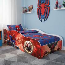 Cama Infantil Adesivada Carro Meninas Meninos 100% MDF Personagens Sem Colchão