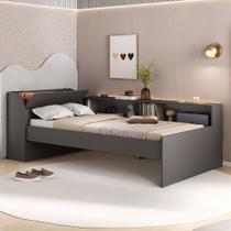 Cama Infantil Bellagio 1 Porta Grafite - Pnr Móveis