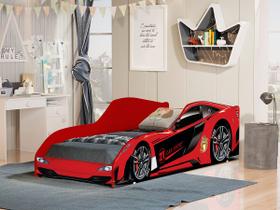 Cama Infantil Carro Vermelho