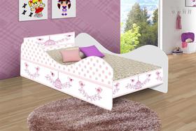 Cama Infantil Carruagem Bela, Moveis De Menina