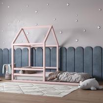 Cama Infantil Casinha Yescasa limonada rosa Cama Infantil Casinha Yescasa limonada rosa