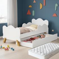 Cama Infantil Com Colchão e Auxiliar Organizador Brinquedos ou Sapatos - Super Resistente