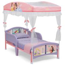 Cama Infantil com Dossel Delta Children Disney Princess