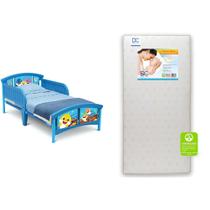 Cama Infantil Delta Children Baby Shark com Colchão de 15 cm Cama Infantil Delta Children Baby Shark com Colchão de 15 cm