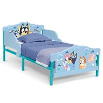 Cama Infantil Delta Children Bluey 3D Azul - 15 Meses+ (Até 22kg)