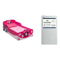Cama infantil Delta Children Disney Minnie Mouse + Colchão Cama infantil Delta Children Disney Minnie Mouse + Colchão