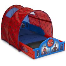 Cama Infantil Delta Children Marvel Homem-Aranha com Barraca