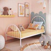 Cama Infantil em Ferro 199x110x95 cm Hope Branco Cama Infantil em Ferro 199x110x95 cm Hope Branco