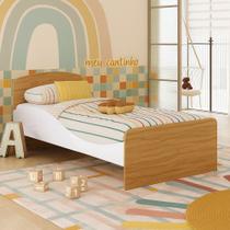 Cama Infantil em MDF Lua Móveis Peroba