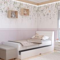 Cama Infantil Flex 100% Mdf Branco - Panorama Móveis