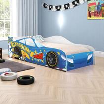 Cama infantil glow faísca azul