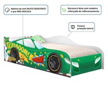 Cama infantil glow faísca verde