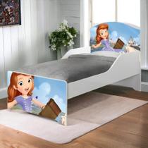 Cama Infantil Lívia Adesivada Encanto com Colchão Cambel