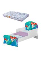 Cama Infantil Mini Menina Adesivada Pequena Sereia Branca