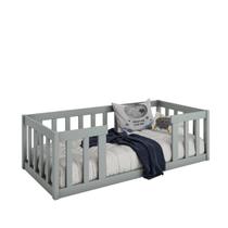 Cama Infantil Montessoriana Cinza Cama Infantil Montessoriana Cinza