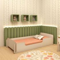 Cama Infantil Montessoriana Confortável Para Quarto Criança Menino Menina