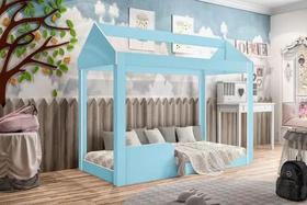 Cama Infantil Montessoriana Crystal Baby em MDF - LV