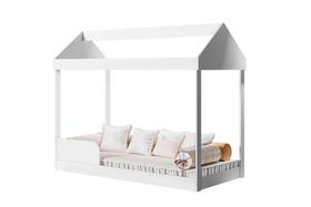 Cama Infantil Montessoriana Crystal Menino Menina Casinha Grade Elegante Cercado Solteiro Crianças Caminha Boneca Cabana Resistente Bebê
