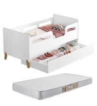 Cama Infantil Montessoriana Proteção Lateral Cecilia Auxiliar Sapateira Com 1 Colchão Incluso Cama Infantil Montessoriana Proteção Lateral Cecilia Auxiliar Sapateira Com 1 Colchão Incluso