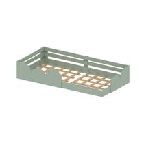Cama Infantil Montessoriana Solteiro Cloud Verde