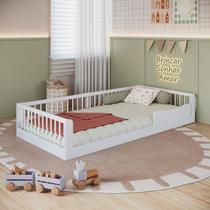 Cama Infantil Montessoriana Solteiro em Mdp