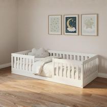 Cama Infantil Montessoriana Solteiro Naninha Espresso Móveis Cama Infantil Montessoriana Solteiro Naninha Espresso Móveis