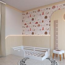 Cama infantil montessoriana solteiro sky