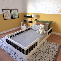 Cama Infantil Montessoriana Solteiro Sol