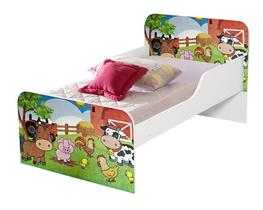 Cama infantil móveis para quarto crianças meninos com colchão - Dullar Móveis