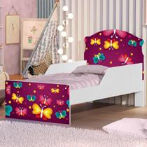 Cama Infantil Nuvem de Borboletas