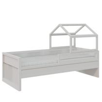 Cama Infantil Papaya Branco - Cia do Móvel Cama Infantil Papaya Branco - Cia do Móvel