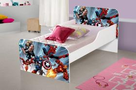 Cama infantil personagem c/colchao
