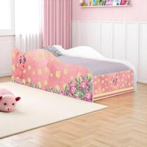 Cama Infantil Pig Mini Cama em Madeira Branco para Colchão 72,5x157,5cm Mobili Cama Infantil Pig Mini Cama em Madeira Branco para Colchão 72,5x157,5cm Mobili