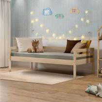 Cama Infantil Prime Natural em Madeira Maciça - Casatema