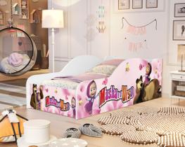 Cama Infantil Princesa e o Urso Castelo Menino Menina Casinha Grade Elegante Cercado Solteiro Crianças Caminha Boneca Cabana Resistente Bebê