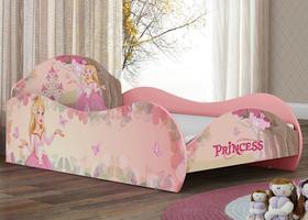 Cama Infantil Princesa Rosa New
