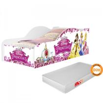 Cama Infantil Princesas Meninas com Colchão