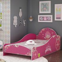 Cama Infantil Princesinha 090 Pink Ploc - Gelius