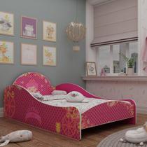 Cama Infantil Princesinha 090 Pink Ploc - Gelius