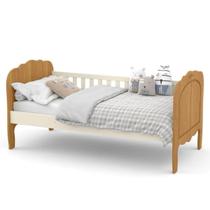 Cama Infantil Provence 100% MDF Cor Freijo Off White - Matic Móveis