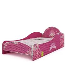 Cama infantil Rosa Princesa Gelius MDF