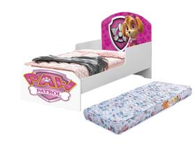 Cama Infantil Sky Adesivada com Colchão