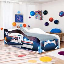 Cama infantil solteiro com proteção para Menina e Menino