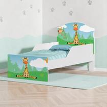 Cama Infantil Tick Girafa e Coruja Com Colchão Cama Infantil Tick Girafa e Coruja Com Colchão