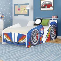 Cama Infantil Tuboarte Carro Veloz 100% MDF