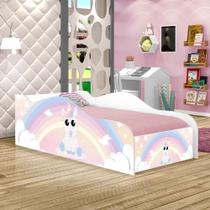 Cama Infantil Unicórnio Bebê Montessoriana Solteiro 100% MDF para Quarto Infantil
